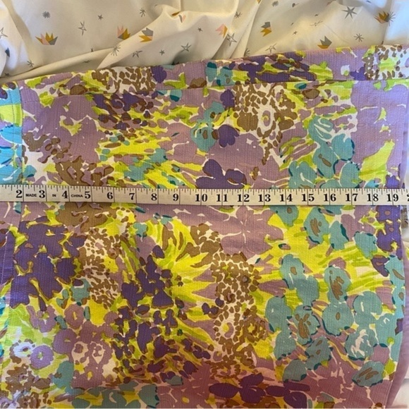 TALBOTS Skirt Size 4 VGUC Lavender floral pattern - Picture 7 of 7